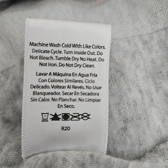 Holiday Time X-Mas 3D Reindeer Fuzzy “Oh Deer” Graphic Gray T-Shirt -2XL - Picture 7 of 7